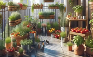 Balcony Vegetable Gardening 5