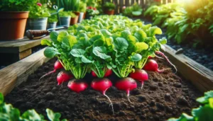 easy-to-grow vegetables Radishes