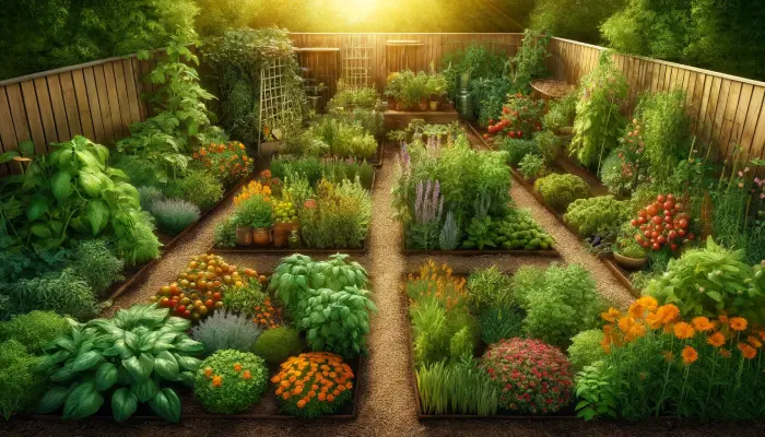 Companion Planting Layout