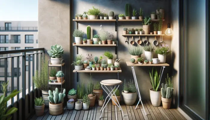 Decorating Balcony with Plants