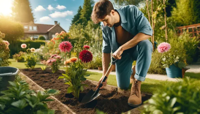 How to Plant Dahlia Tubers