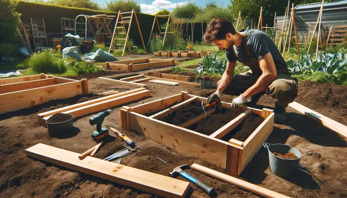 How to Start a Raised Bed Vegetable Garden