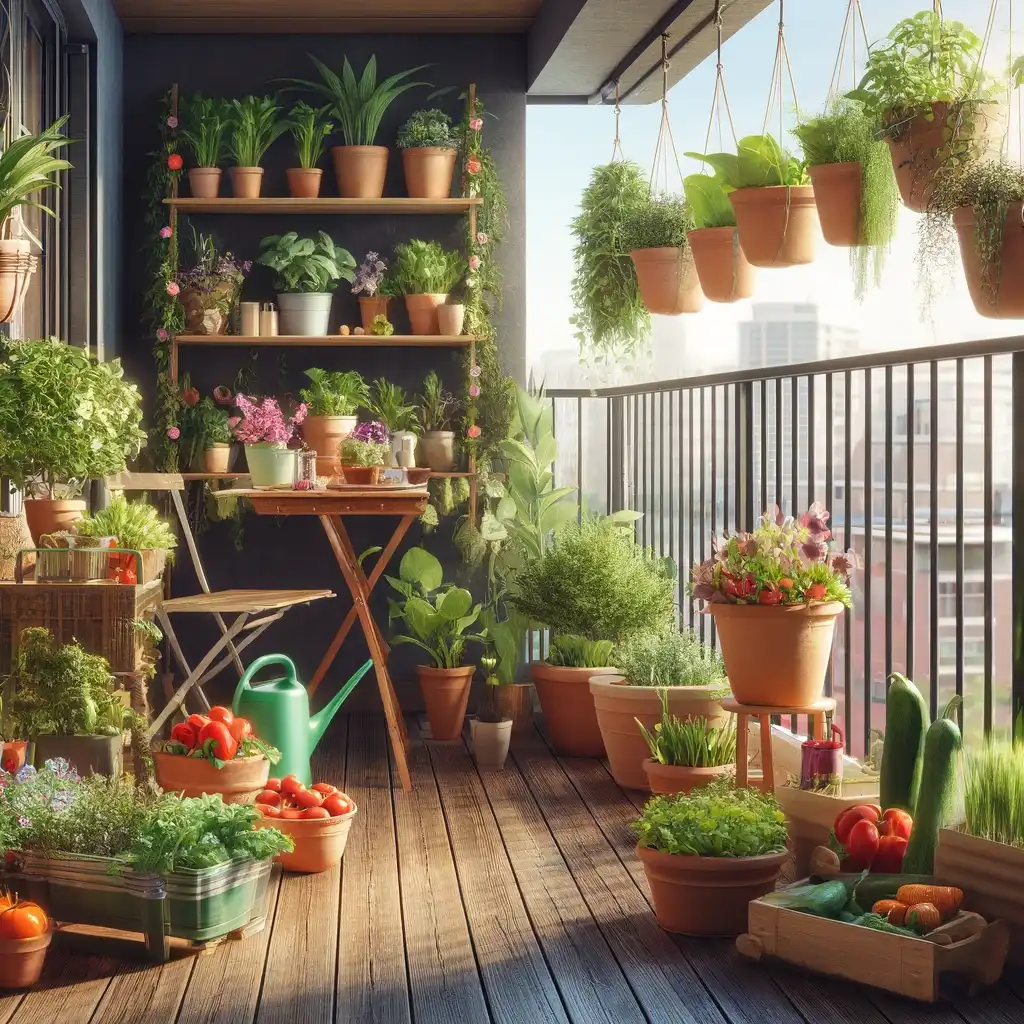 Balcony Vegetable Gardening